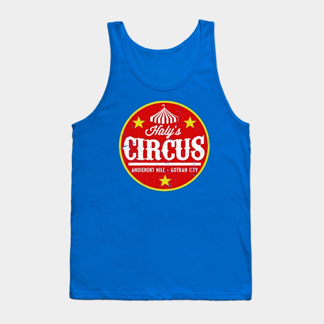 Haly's Circus (Distressed) Tank Top by PopCultureShirts